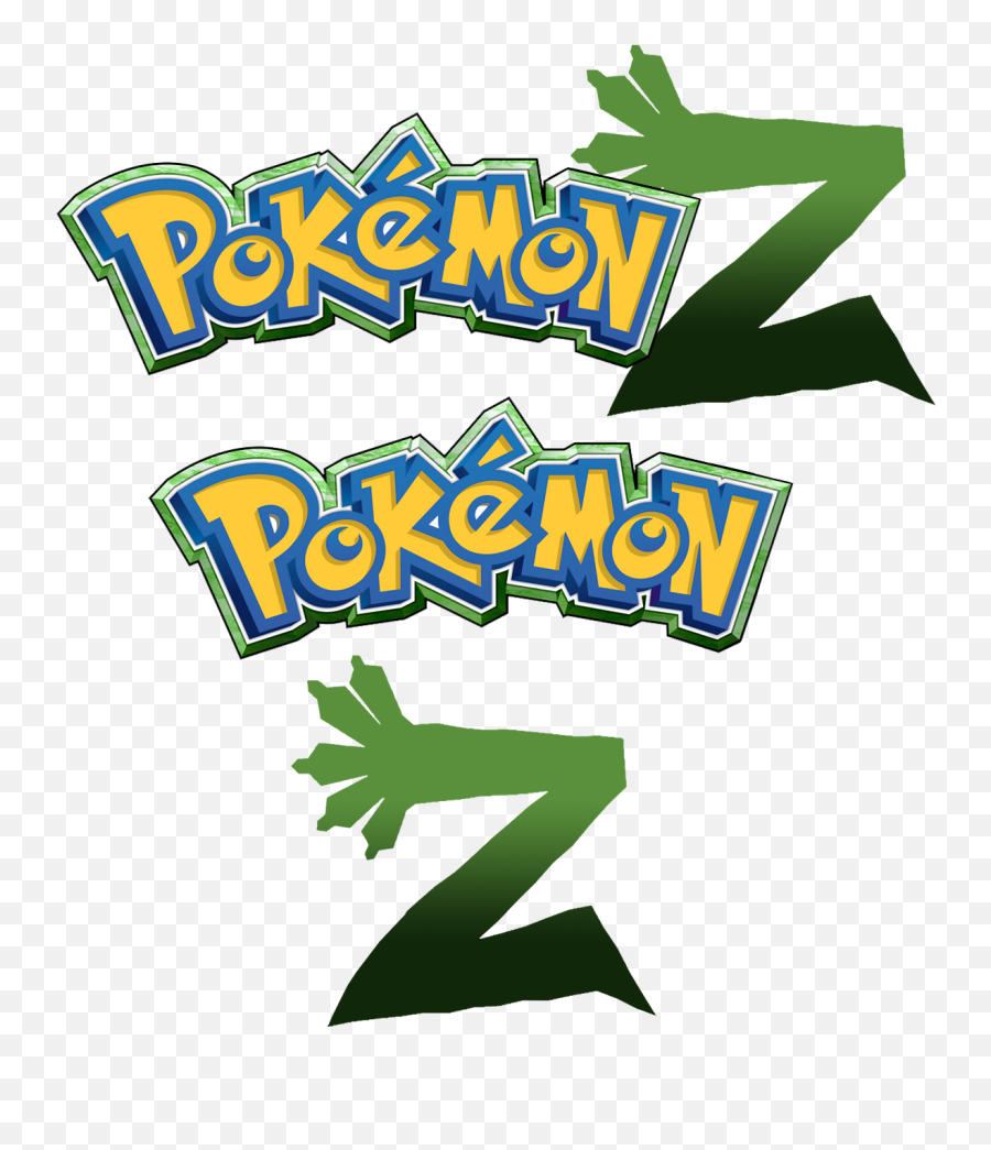 9 Best Photos Of Pokemon Z Logo - Pokemon Z Evolution Pokémon X And Y Png,Pokemon Logo