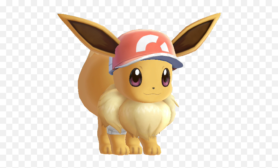 Lets Go Eevee Haircut Transparent Png - Sweet Hat Pokemon Go,Eevee Png