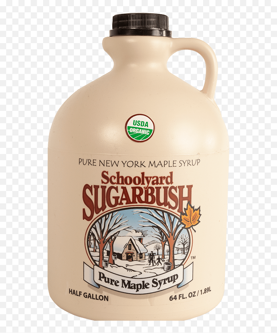 Schoolyard Sugarbush Pure Maple Syrup - Plastic Bottle Png,Maple Syrup Png