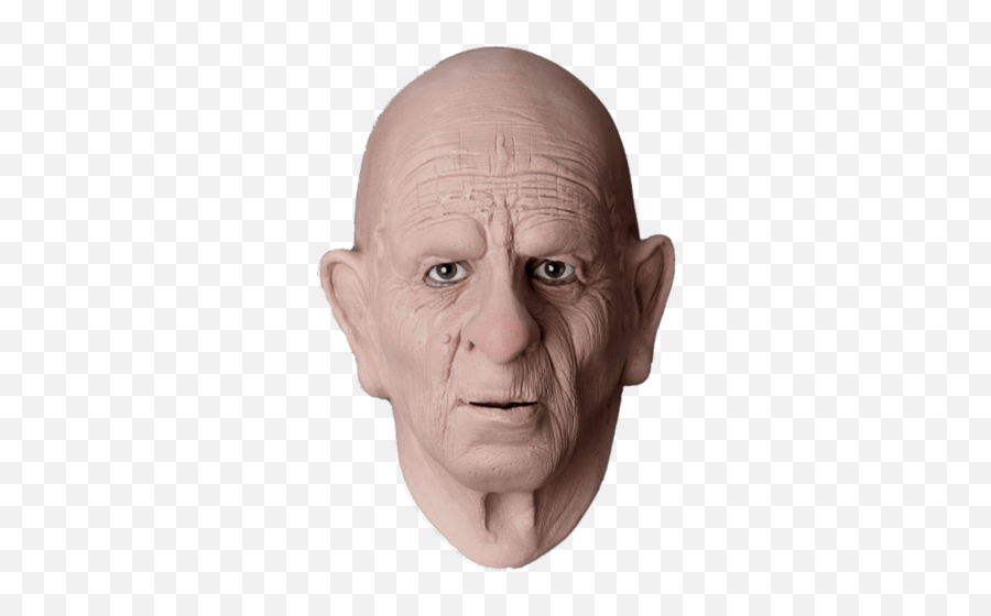 Download Hd Old Man Face Png - Scary Old Man Mask,Man Face Png