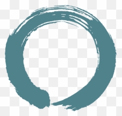 Download Hd Red Pen Circle Png Black - Enso Blue