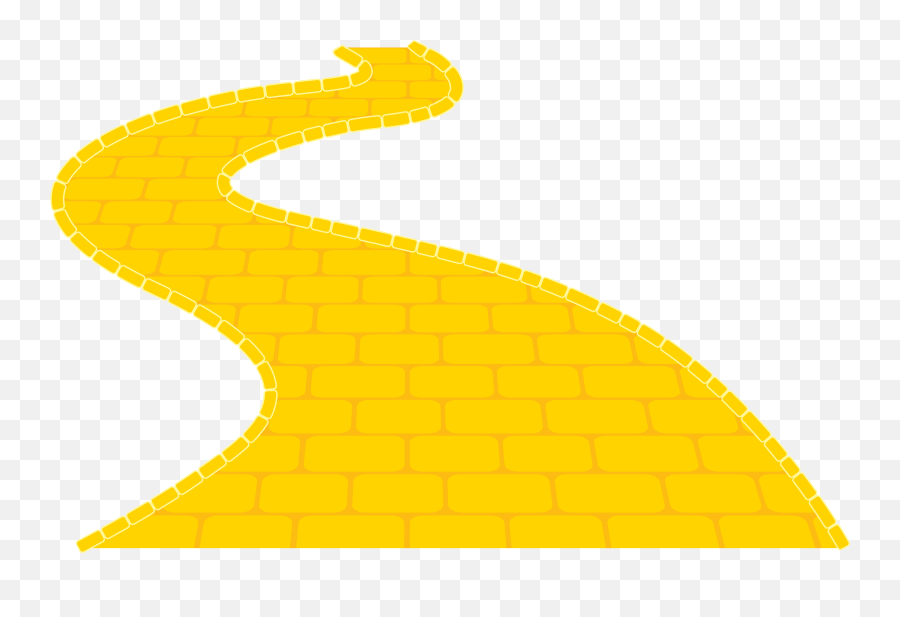 Wizard Of Oz Yellow Brick Road - Clipart Yellow Brick Road Png,Road Clipart Transparent