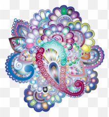 Png Prismatic Henna Tattoo 3 - Cool Tattoos Colour