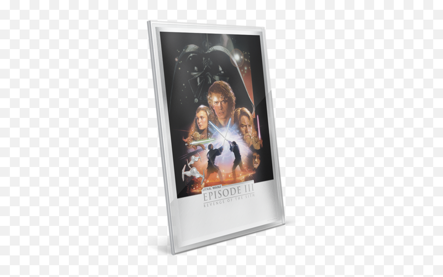 Star Wars Revenge Of The Sith 35g Premium Silver Foil New - Star Wars Revenge Of The Sith Poster Png,Sith Png