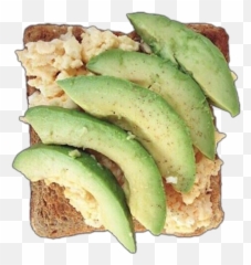 Avocado Toast Png - Transparent Avocado Toast Png,Avacado Png