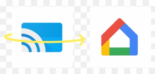 Meet The New Google Home App Previously Cast - Sign png
