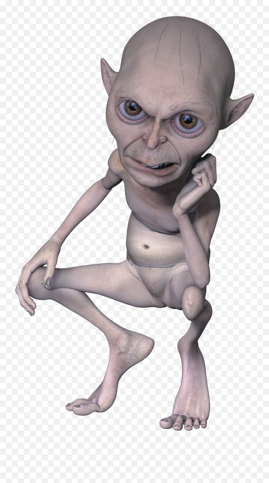 Gosha As Gollum - Transparent Gollum Png,Gollum Png