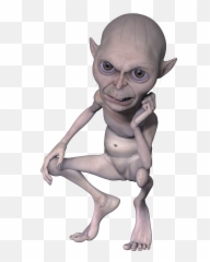 Gosha As Gollum - Transparent Gollum Png,Gollum Png