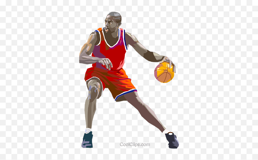 Basketball Player Dribbling Ball - Jogador De Basquete Png,Basketball Vector Png