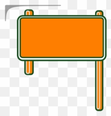 Highway Sign Blank Svg Vector Clip Art - Sign Png,Highway Sign Png
