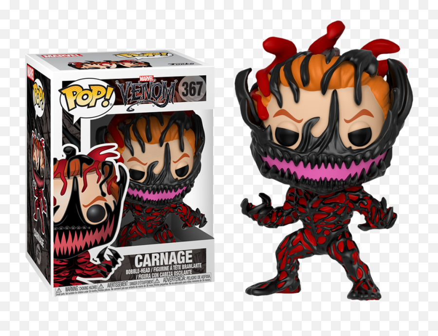 Details About Venom - Carnage Pop Vinyl Funko New Carnage Funko Pop Png,Carnage Png