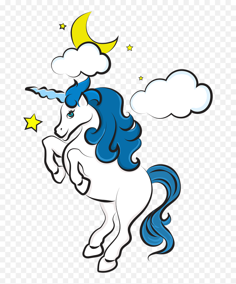 Unicorn Drawing Cute - Free Image On Pixabay Png,Cute Unicorn Png