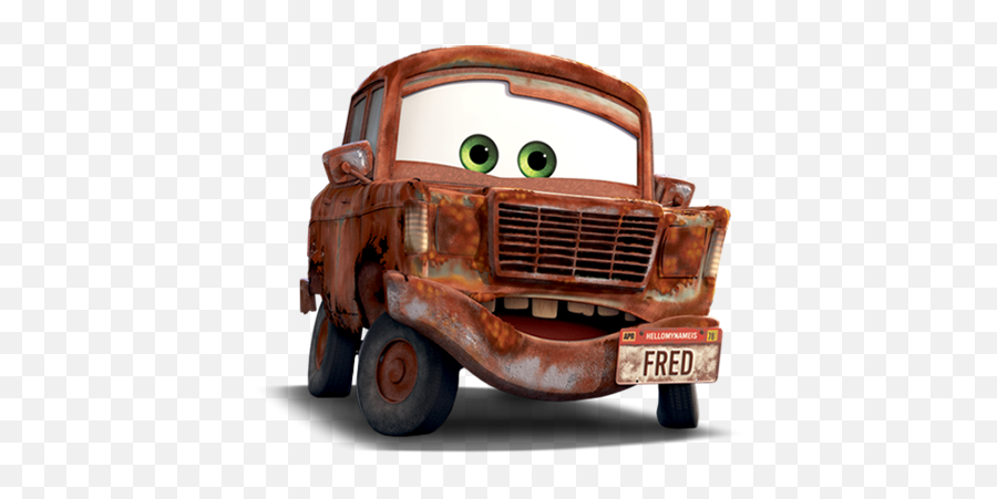 Fred Cars Disney Wiki Fandom - Cars Disney Fred Png,Car Emoji Png