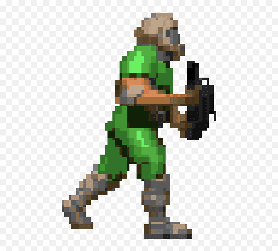 Doom Guy Walking Gif Png Image With No - Doomguy Walking Gif,Doomguy Png