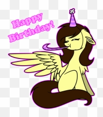 Download Whitehershey Female Happy Birthday Hat Mare Oc - Illustration Png,Happy Birthday Hat Png