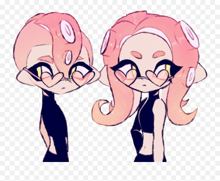 Splatoon Splatoon2 Octoling Agent8 Octogirl Octoboy - Splatoon Cute Octoling Png,Splatoon Squid Logo