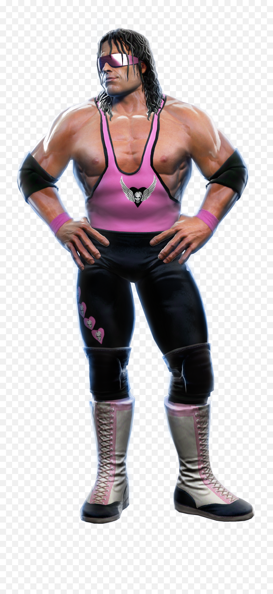 Download - Wwe All Stars Bret Hart Png,Hart Png