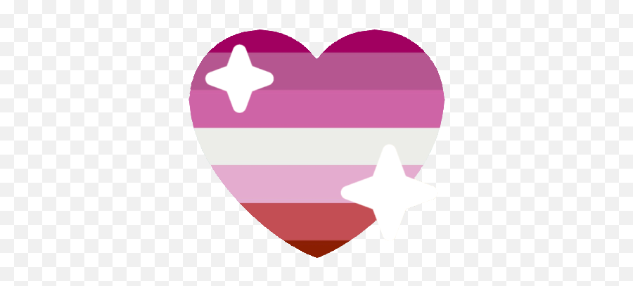 Lesbiansparkleheart - Discord Emoji Girly Png,Discord Transparent Background