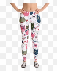 Cool Cat Leggings Sunflowers Cafe Online Store Powered - Cat Leggings Png,Cool Cat Png