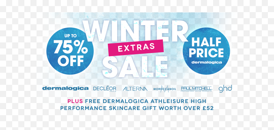Beauty Flash Winter Sale Extras Half Price Dermalogica - Dermalogica Png,Paulmitchell Logo