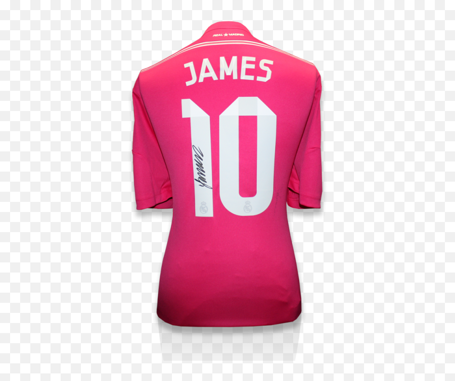 James Rodriguez Signed Real Madrid 2014 - Short Sleeve Png,James Rodriguez Png