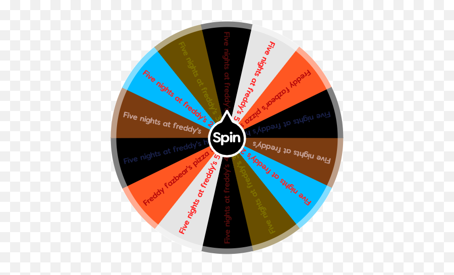 Fnaf Games - Five Nights At Freddy Spin The Wheel Png,Freddy Fazbear's Pizza Logo