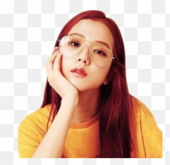 Jisoo Blackpink Glasses - Full Rim Png,Jisoo Icon