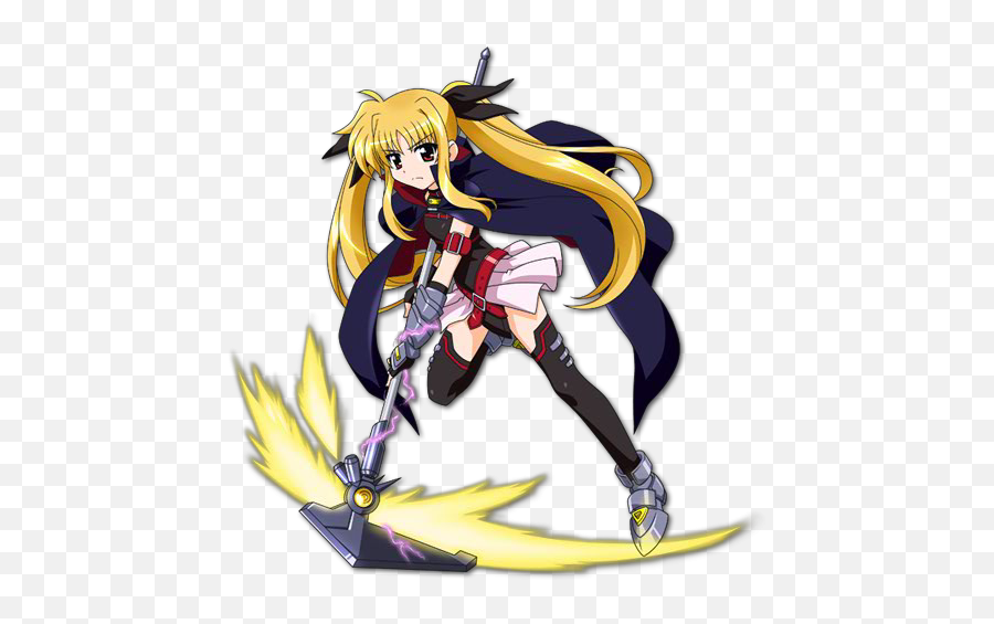 Mahou Shoujo Lyrical Nanoha Au0027s Portable U2013 The Gears Of - Mahou Shoujo Lyrical Nanoha Fate Png,Haseo Icon