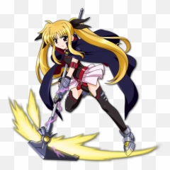 Mahou Shoujo Lyrical Nanoha Au0027s Portable U2013 The Gears Of - Mahou Shoujo Lyrical Nanoha Fate Png,Haseo Icon