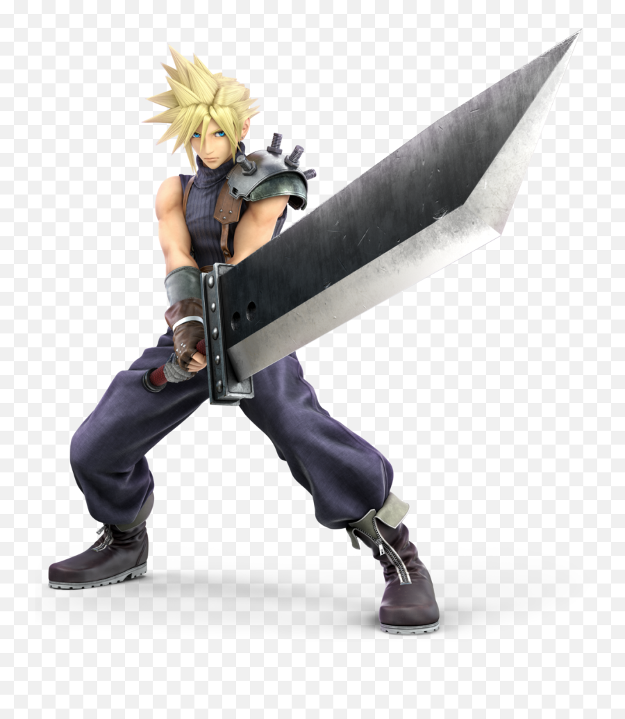 Cloud Strife - Super Mario Wiki The Mario Encyclopedia Cloud Strife Png,Max Payne 3 Steam Icon
