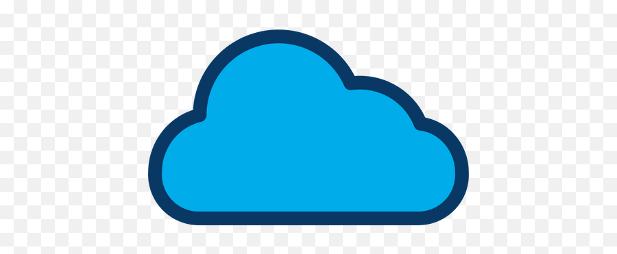 Free Cloud Icon Of Colored Outline Style - Available In Svg Cloud Computing Png,Cloud Icon Vector