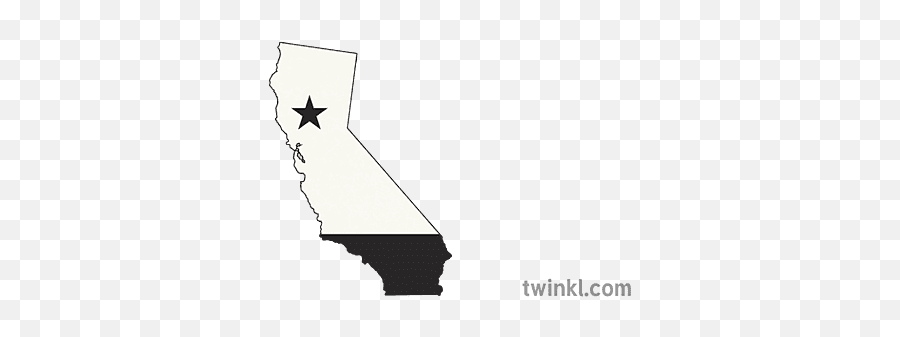 California Stàite Mapa Crìochan Icon Flag Star Aonaichte - Vertical Png,Mapa Icon