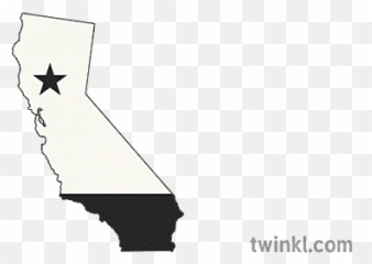 California Stàite Mapa Crìochan Icon Flag Star Aonaichte - Vertical png