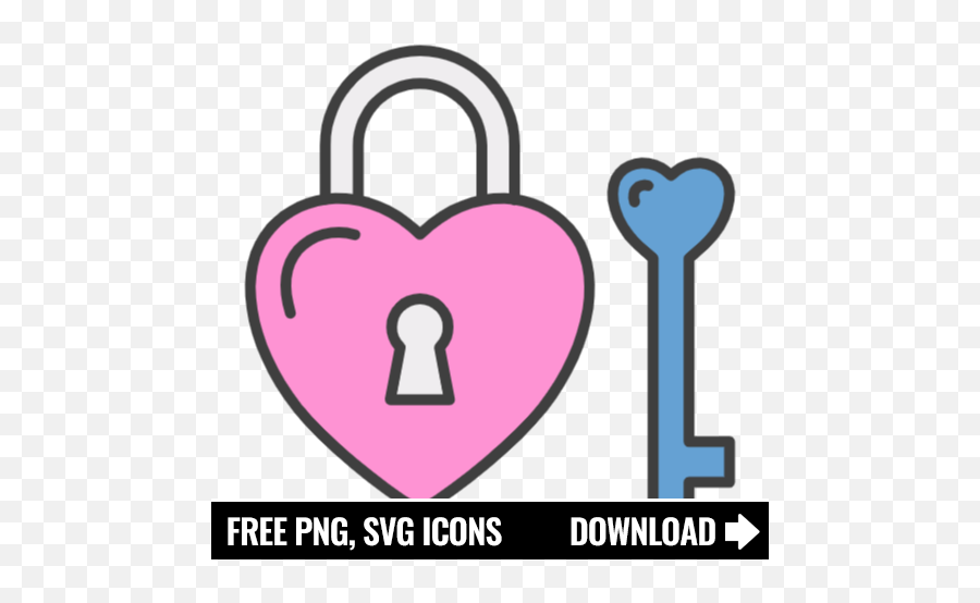 Free Padlock Heart Icon Symbol Download In Png Svg Format - Covid Vaccine Icon Png,Pink Heart Icon Png