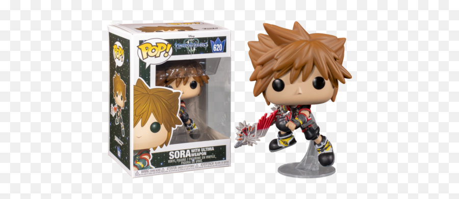 Kingdom Hearts - Funko Pop Kingdom Hearts Sora With Ultima Weapon Png,Kingdom Hearts Sora Icon