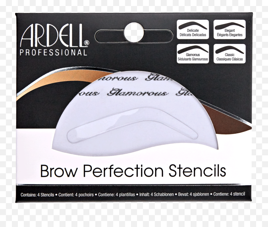 Brow Perfection Stencils - Ardell Brow Perfection Stencils Png,Color Icon Brow Shaper