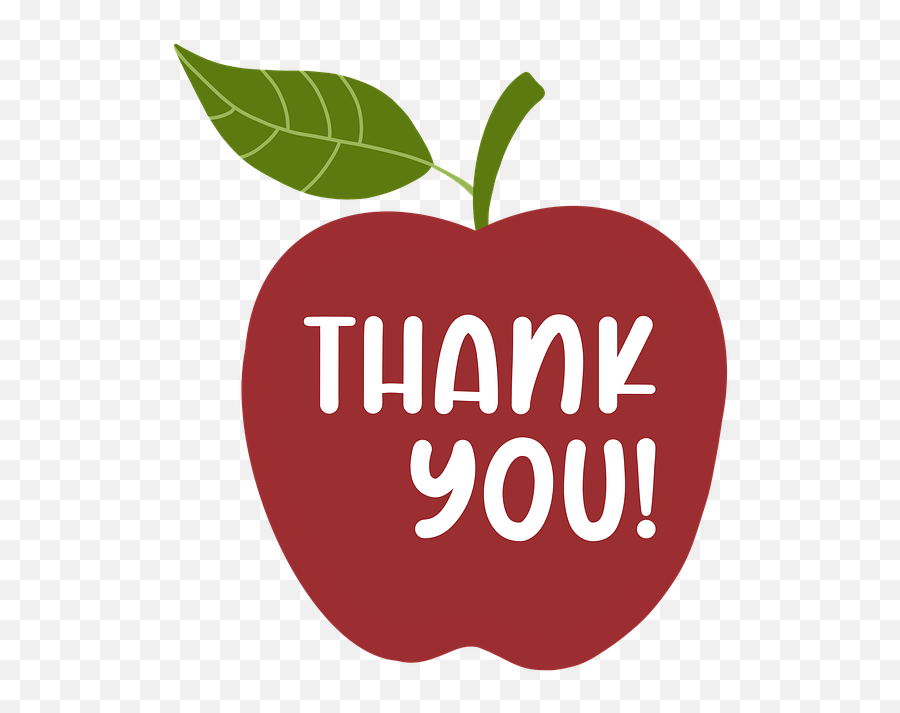 Teacher Appreciation Thank You - Free Image On Pixabay Fresh Png,Teacher Apple Icon