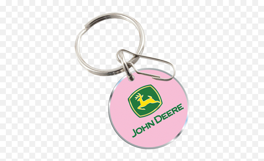 John Deere Logo Enamel Key Chain Alemdad - John Deere Png,John Deere Logo Images