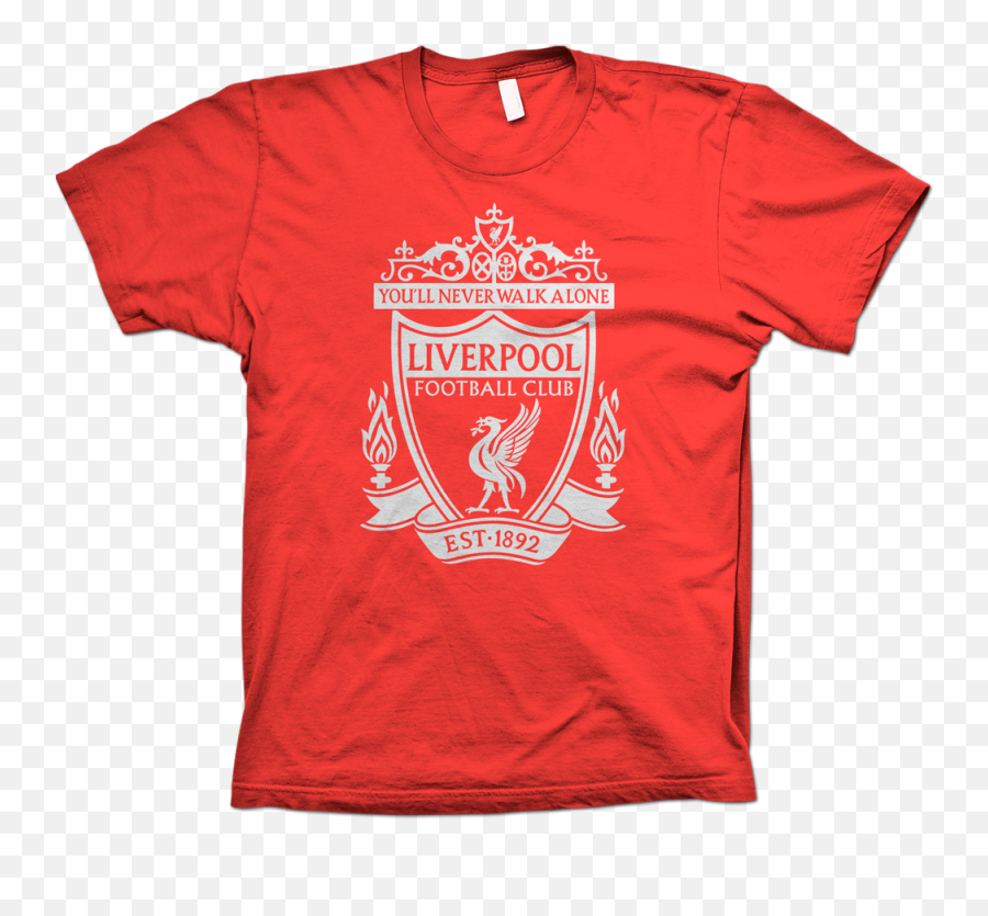 Details About Liverpool Logo Red T - Shirtstickers Football T Shirt Png,Liverpool Logo Png