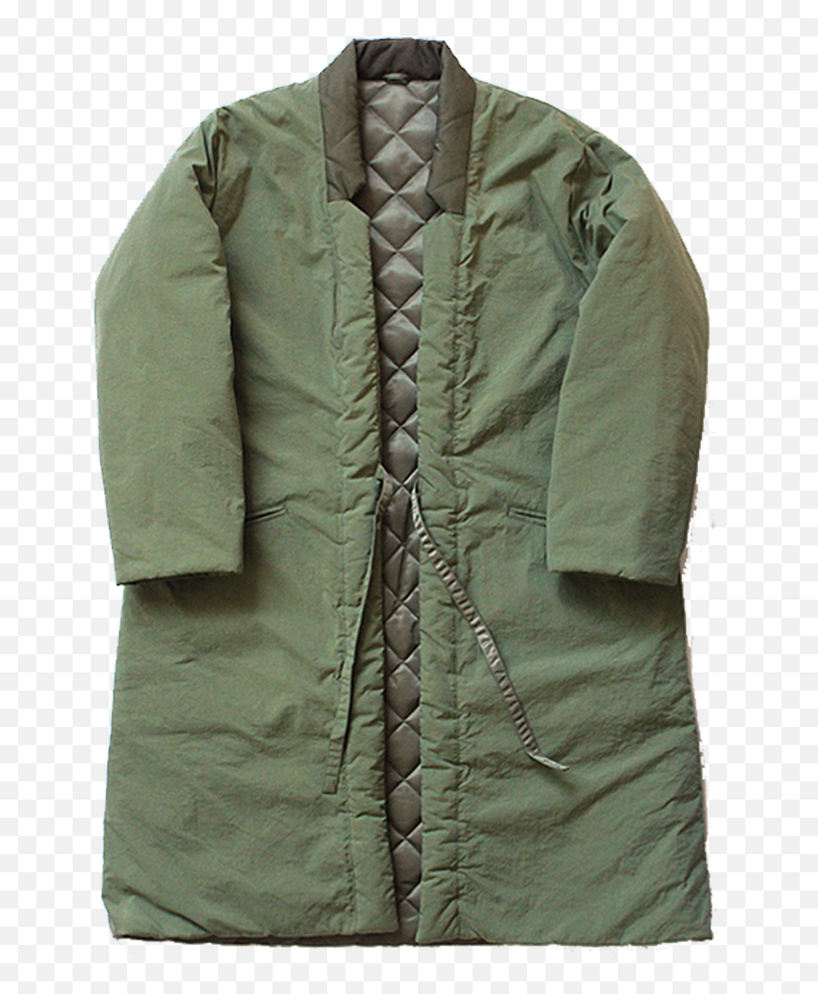 Blurhms Reversible Haori Coat Olive Regarding Fresh - Solid Png,Icon Jacket Liner