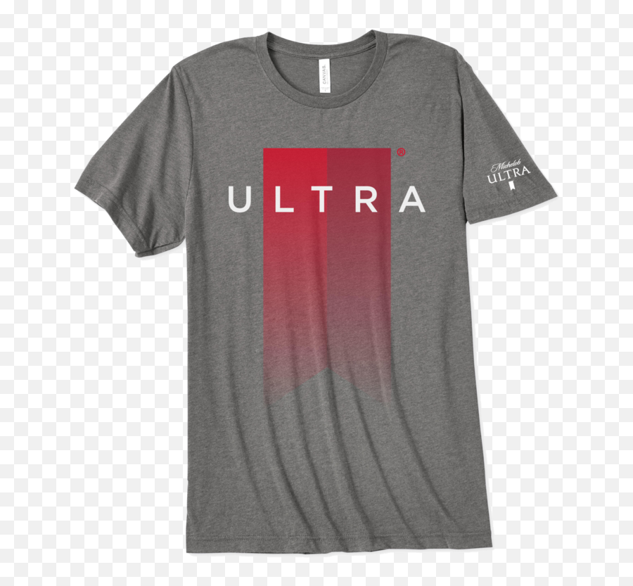 Michelob Ultra Ribbon Grey T - Shirt Number Png,Michelob Ultra Png