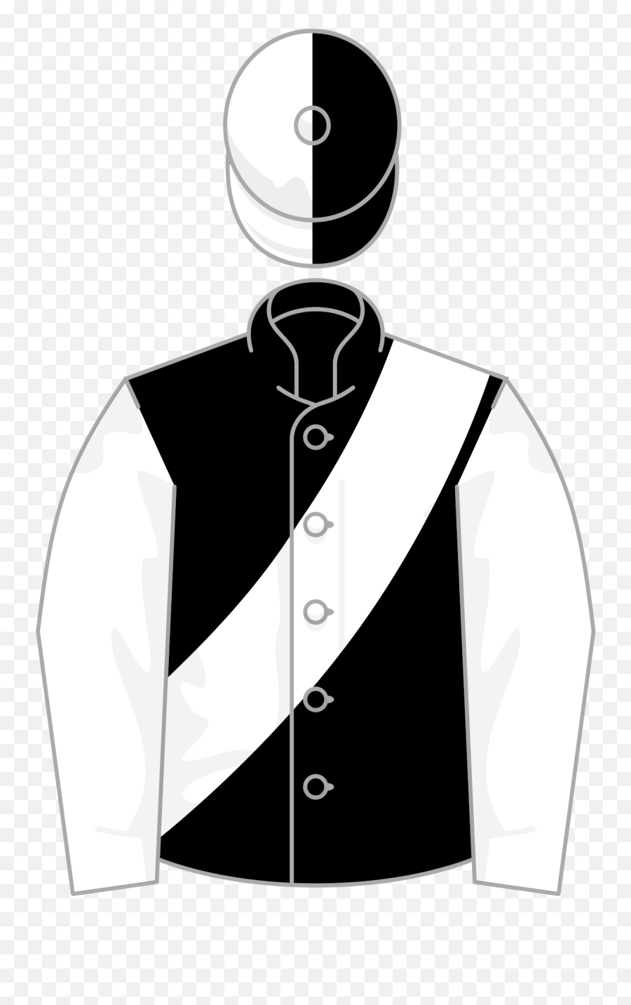Fileowner Mr P A Philipps Halved Capsvg - Wikipedia Horse Racing Png,Shirt Flat Icon