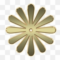 Trim Gold Metallized - Wall Clock Png,Gold Trim Png