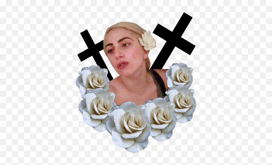 Pastel Goth Transparent Lady Gaga - Garden Roses Png,Lady Gaga Transparent