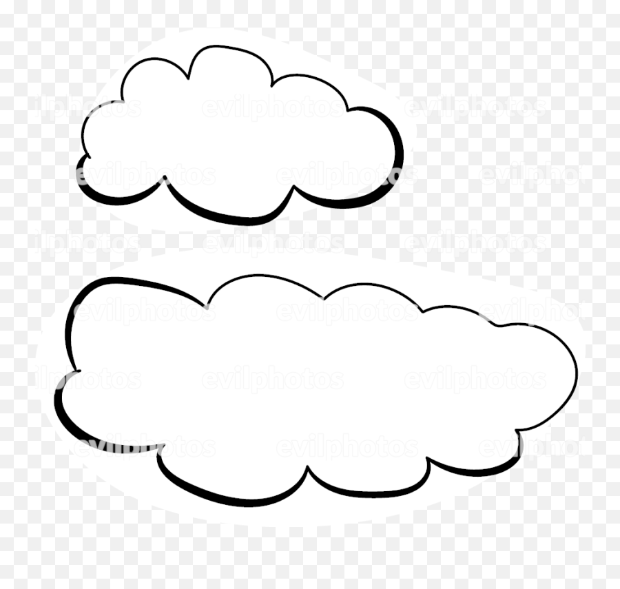 Cloud Drawing - Line Art Png,Cloud Drawing Png