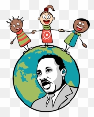 Mlk Vector Design Transparent Png - Martin Luther King Clip Art