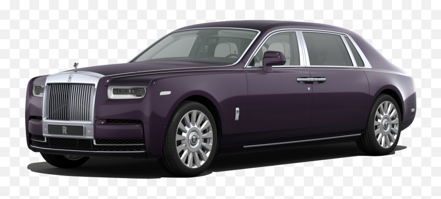 Download Hd Automobile Leidenschaft - Purple Rolls Royce Rolls Royce In Black Colour Png,Rolls Royce Png