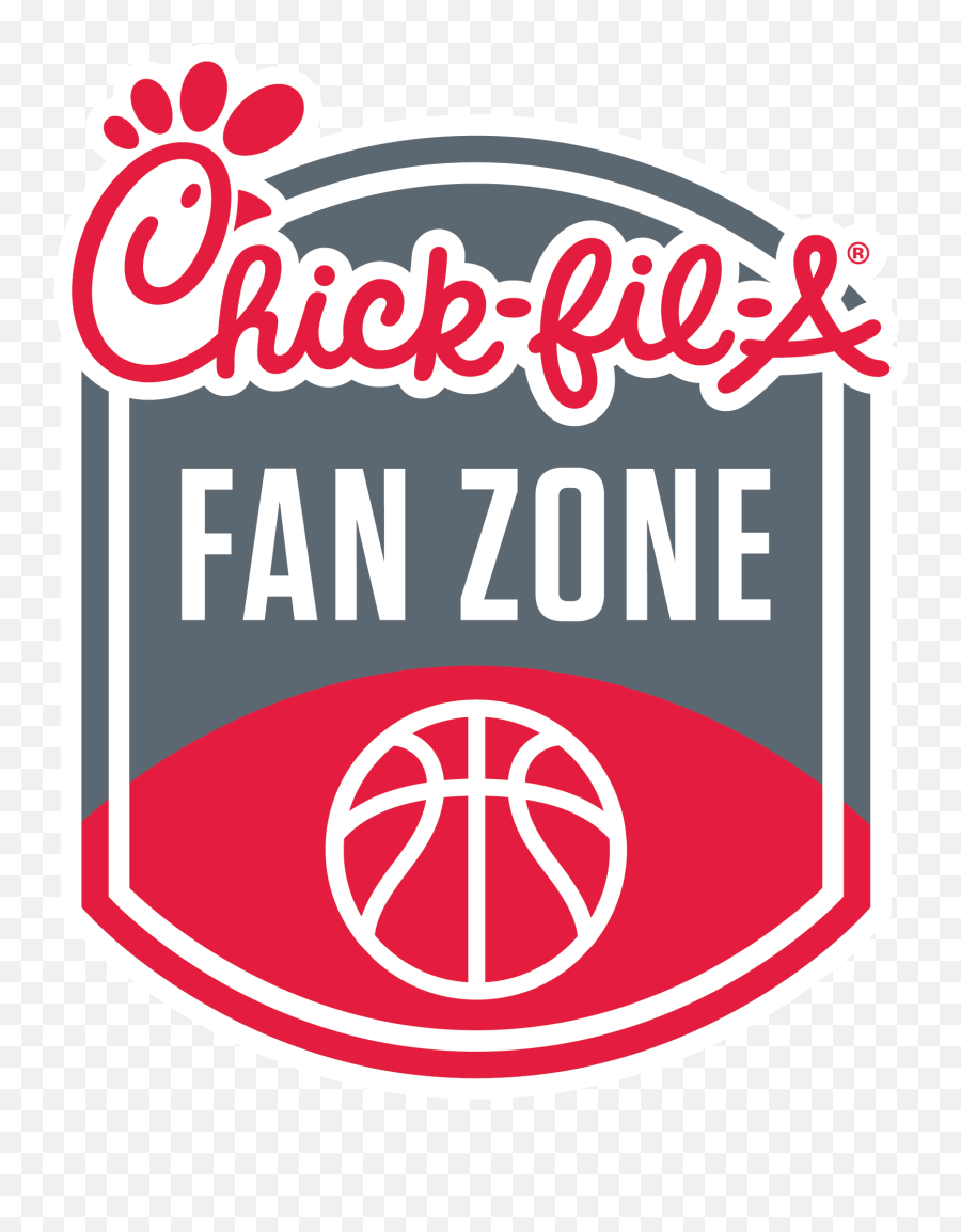 Chick - Fila Fan Zone State Farm Arena Chick Fil A Basketball Logo Png,Chick Fil A Png