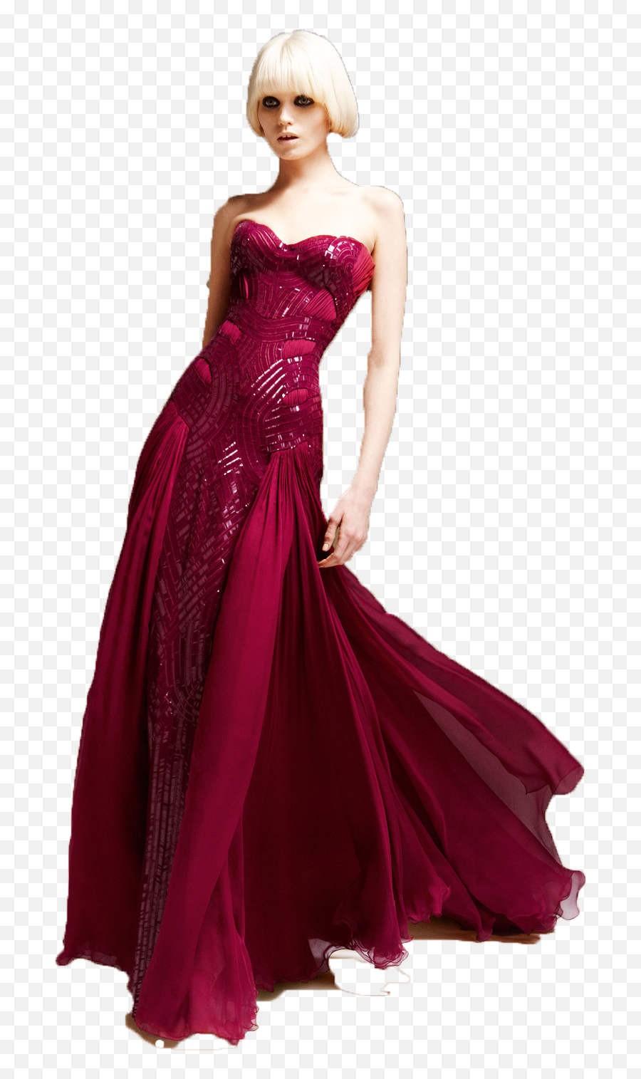 Women Dress Transparent Png Clipart - Gown,Red Dress Png