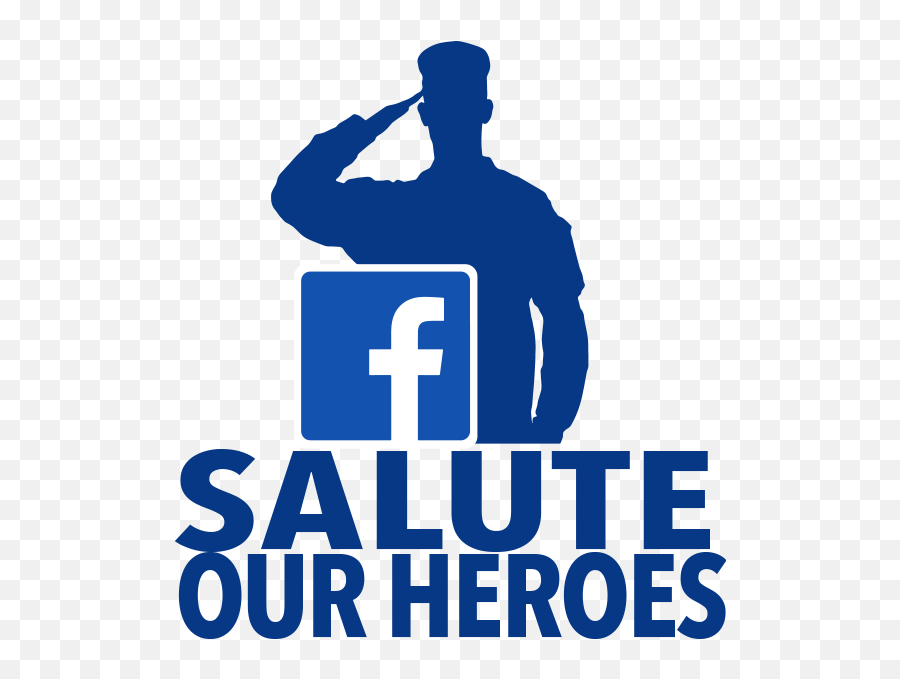 You Can Salute Our Heroes When Like - Silhouette Png,Like And Share Png
